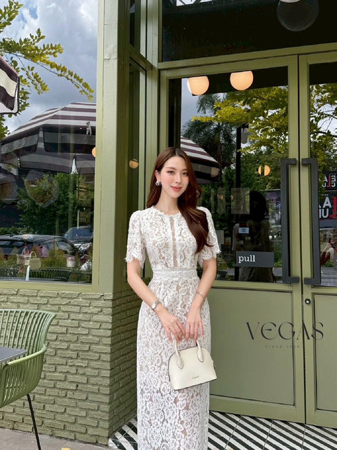 Classy Ladies Elegant Lacey Dress